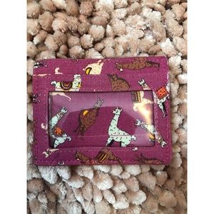 Llama card holder